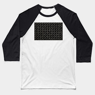 Black Circles Baseball T-Shirt